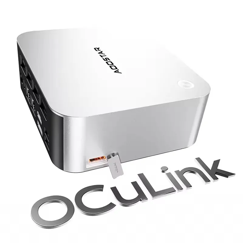 AOOSTAR MACO Mini PC AMD Ryzen 7 H255 Mini PC Windows 11 WiFi 6 USB4 PC para juegos DDR5 5600MHz compatible con 4 pantallas 4K/8K ordenador