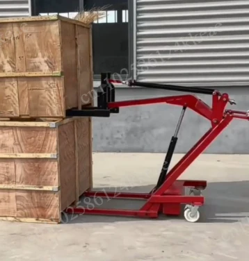 Electric Lifting Platform Scissor Lift Hydraulic Cargo Trolley Flatbed Cart for Truck Loading & Unloading