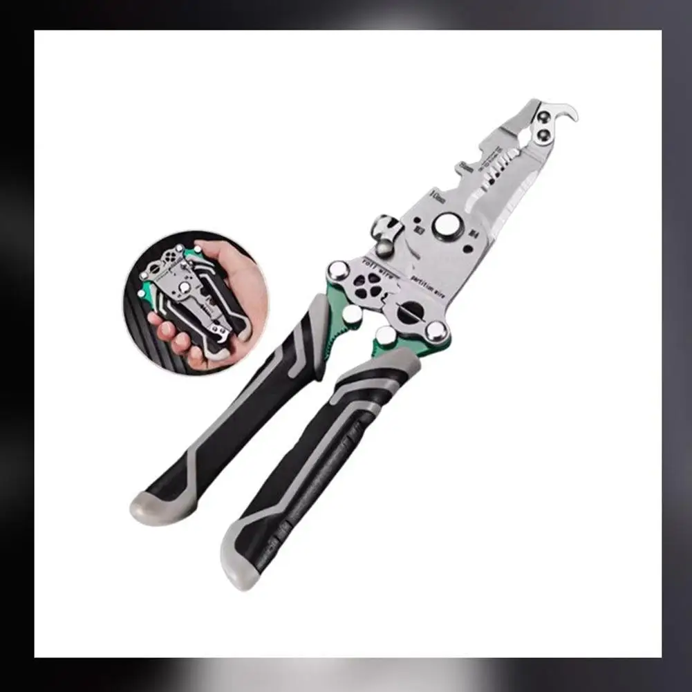 Wire Stripper Decrustation Pliers Multi Tool Ire Stripper Electric Cable Stripper Cutter Multifunctional Wire Repair Tool Pliers