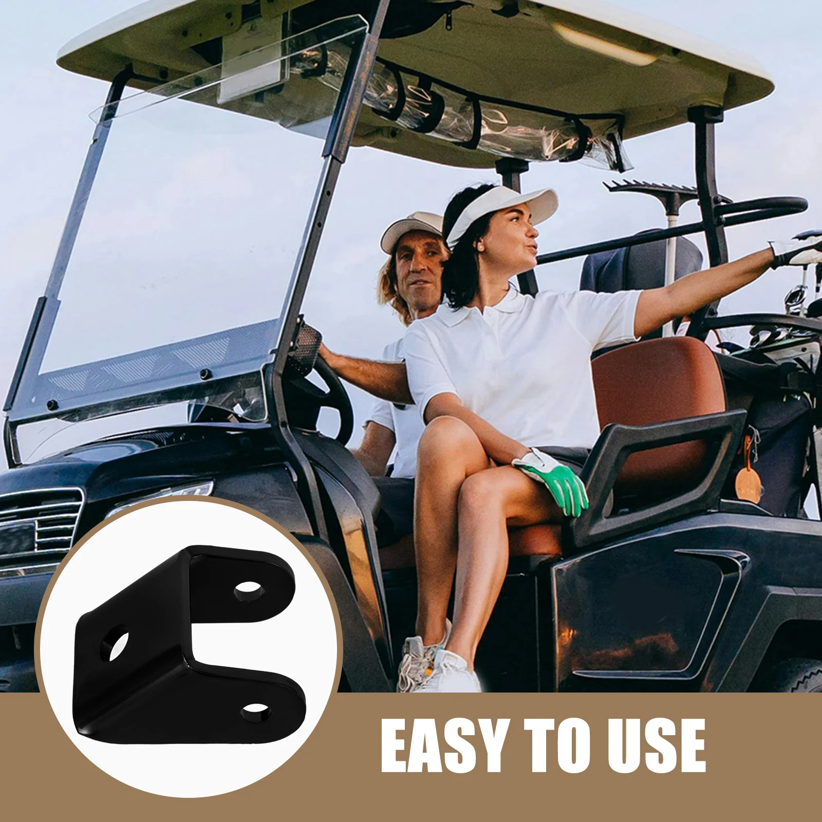 

Enhanced Club Car Ds Upper Clevis Assembly Golf Cart Clevis Replacement Parts Accessories Durable Shock Extendable Mounting