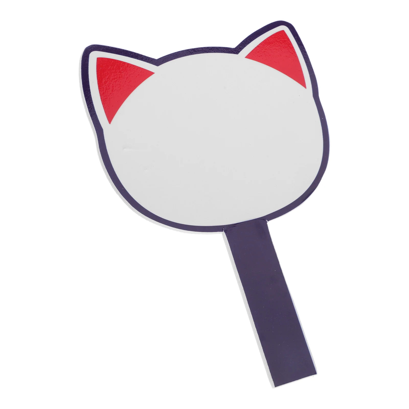 Dry Erase Paddle Handheld Whiteboard Auction Scoreboard Board Reusable Waterproof Mini Erasable Answer Board