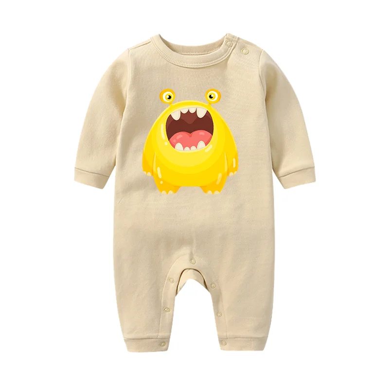 

Keescewow 2022 Hot Sale High Quality Baby Cotton Trousers Conjoined Clothes Newborn Fashion Printing Bodysuit