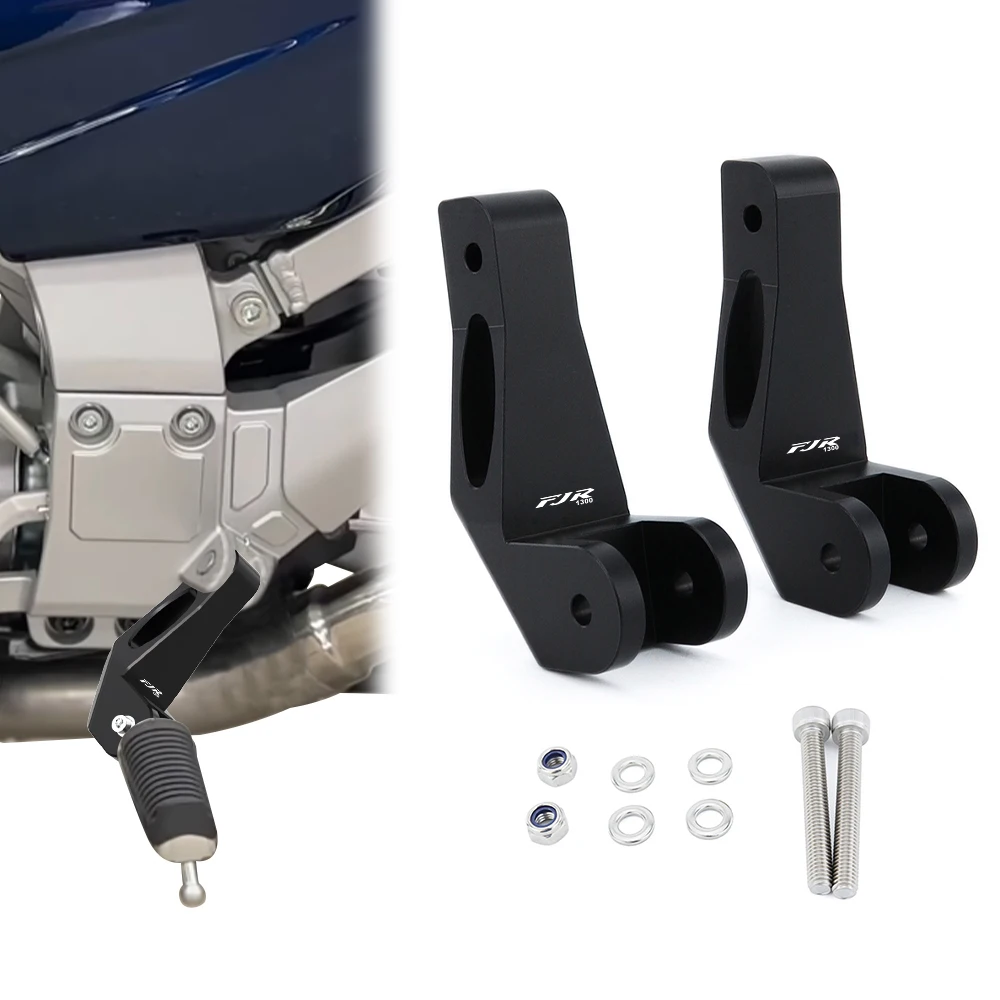 Lowering Relocation Bracket kit Fit For Yamaha FJR1300 2001 2002 2003 2004 2025 Motorcycle Passenger Foot Pegs Rear Footrests