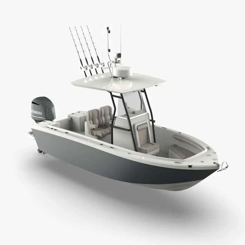 RC Fishing Boat Model 1/12 Assembly Kit Fishing Boat Model Simulation Ship Model Resin Hull