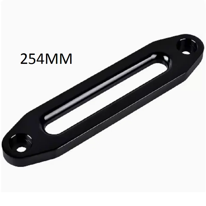 254mm/10inch Winch aluminum guide wire rope outlet off-road modification front bumper roller for 9500lbs-13500lbs winch trailer