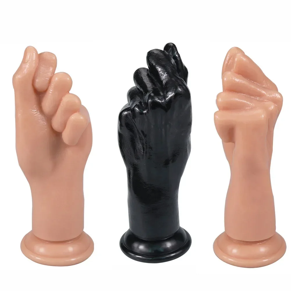 Fisting dildo anal plug suction cup buttplug big hand stuffed butt plug large penis fist masturbators sex toys for men women