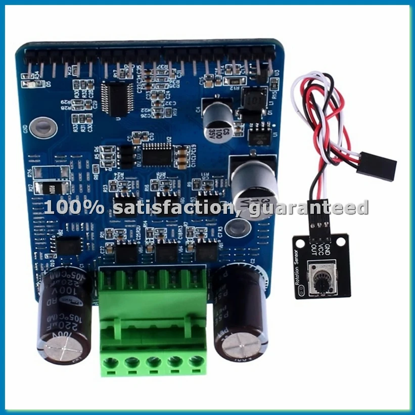 BLDC Three Phase DC Brushless Motor Controller High Power 1600W Hall Motor Control Driver Board Motor Regulator-ABHG