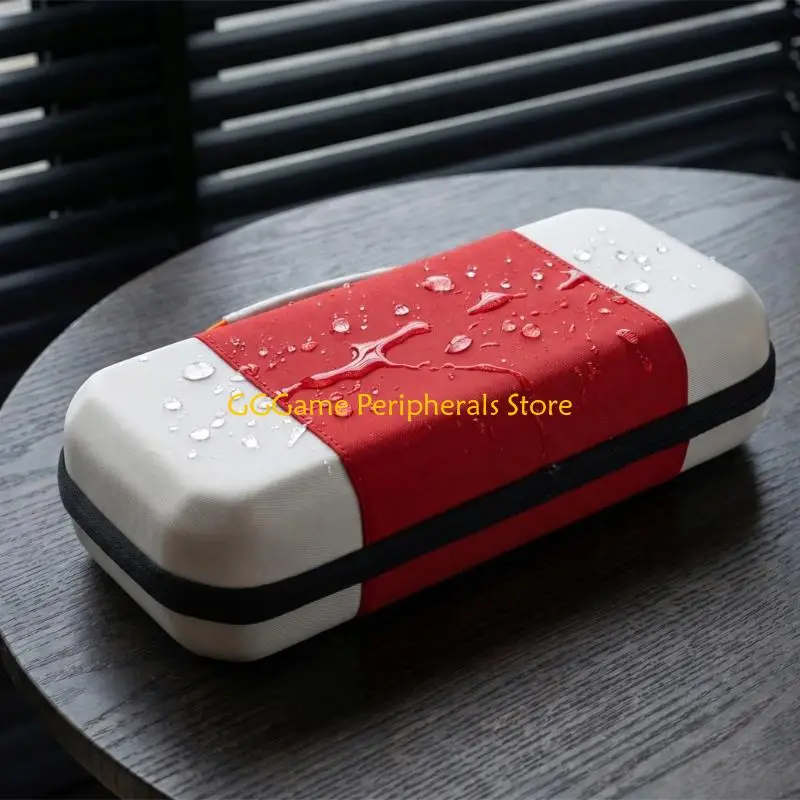 U55B 68-Key Keyboard and Mouse Storage Case, Hard Shell Carry Bag with Keyboard Section, Pocket Storage, and Top Handle
