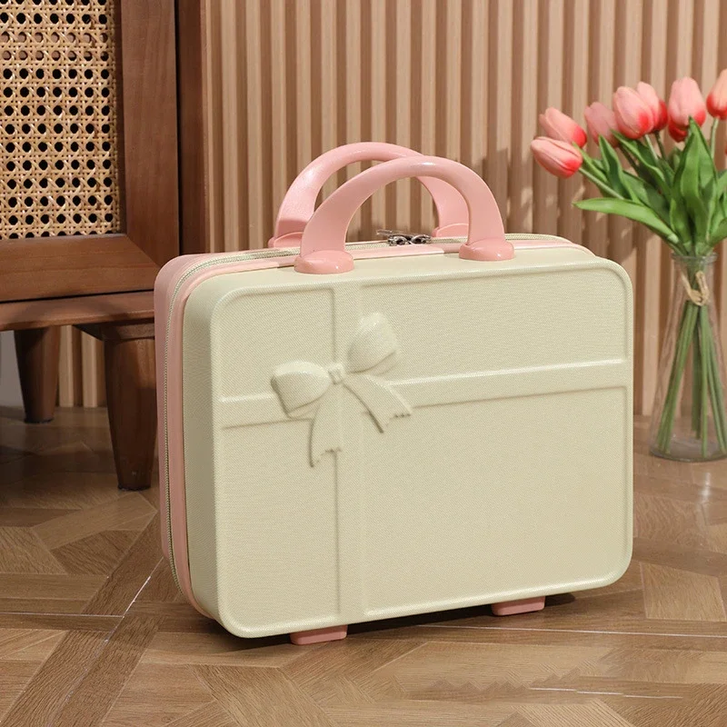 14Inch Suitcase Travel Carry-On Cosmetic Bag Luggage Carrier Hand Luggage Box for Women Cabin Suitcase Mini Lightweight Boarding