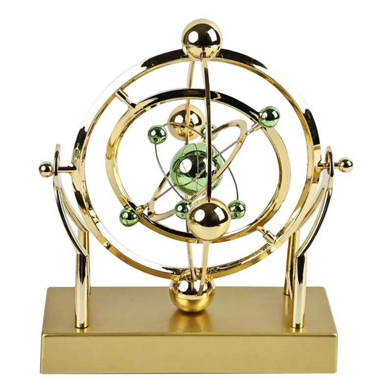 Perpetual Motion Machine Swing Ball Desktop Ornament Newton Swing Ball Ornament for Living Room Science Home Decoration