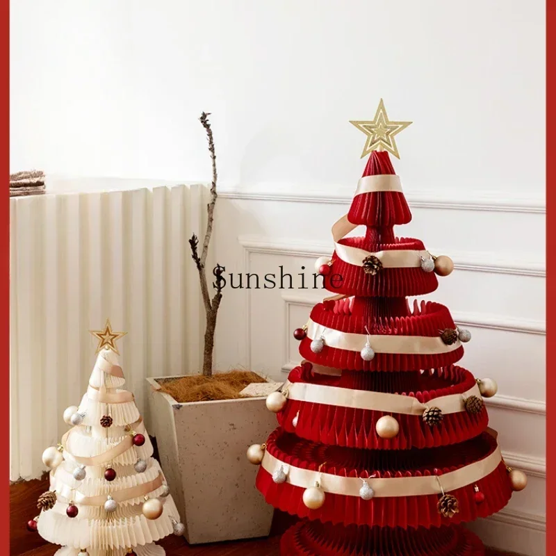 

Christmas tree home accessories window props shopping mall festival decoration creative desktop living room floor ornament