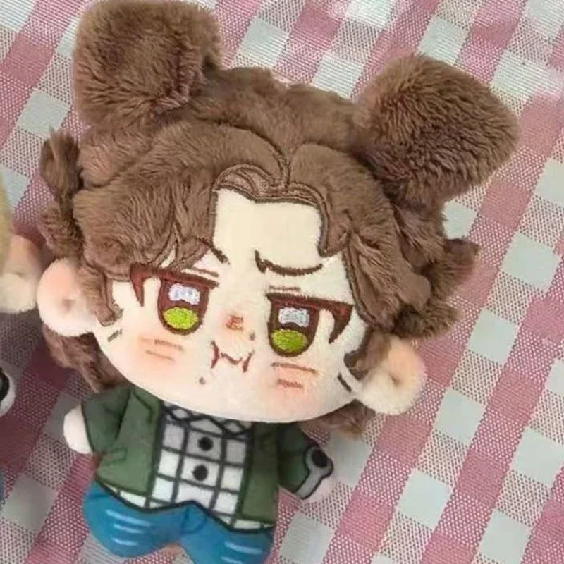 SPN Dean Sam Winchester Plüschpuppen Spielzeug für Kinder Supernatural Castiel Kawaii Gefüllte Baumwoll-Anhängerpuppen Taschen-Deko Fan-Geschenke