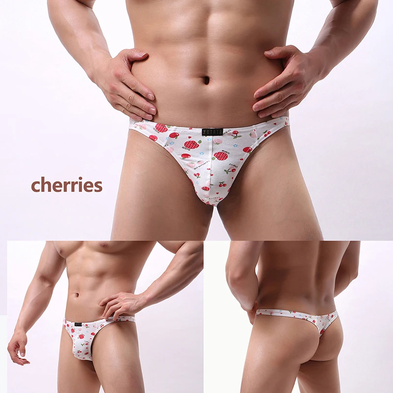 

Sexy Men's Panties Thongs Cartoon Cotton Men's Low Waist Erotic Thongs Men's Fun Sissy Gay Thongs Mens Sexy Underwear 2022