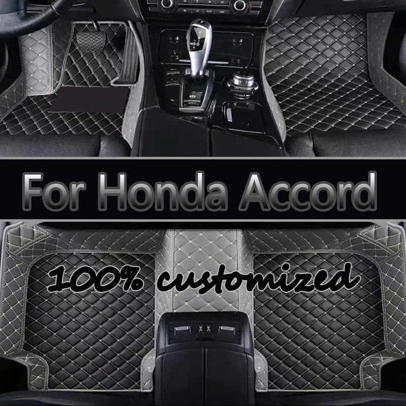 

Автомобильные коврики для Honda Accord 2008 2009 2010 2011 2012 2013, изготовленные на заказ автомобильные подушечки для ног, автомобильный ковер