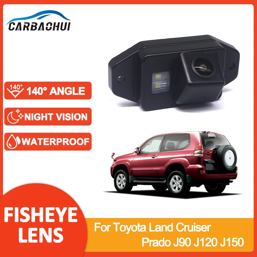

HD CCD Waterproof Night Vision Car Rear View Camera Backup Camera For Toyota Land Cruiser Prado J90 J120 J150