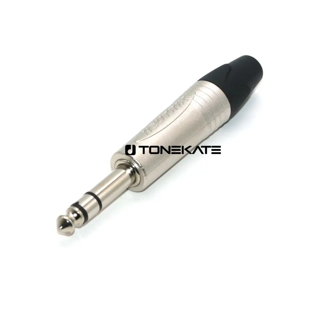 10pcs for NEUTRIK NP2C/NP2X-C PLUG Mono Professional 2 Pole 6.35 mm 6.5mm Stereo Jack Plug Neutrik 6.35mm jack