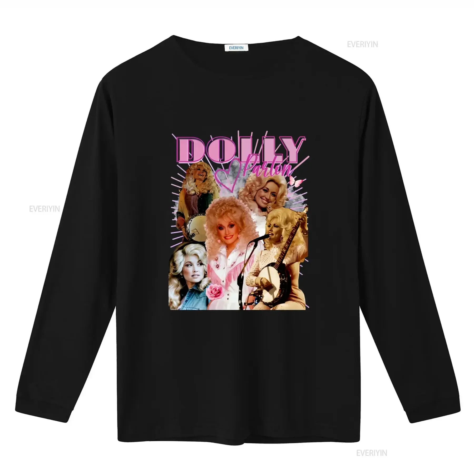 Vintage Dolly Parton Country Music Fan Nashville T Shirt Jolly Family S Cowboys Sweat Queen Design vintage Washed streetwear