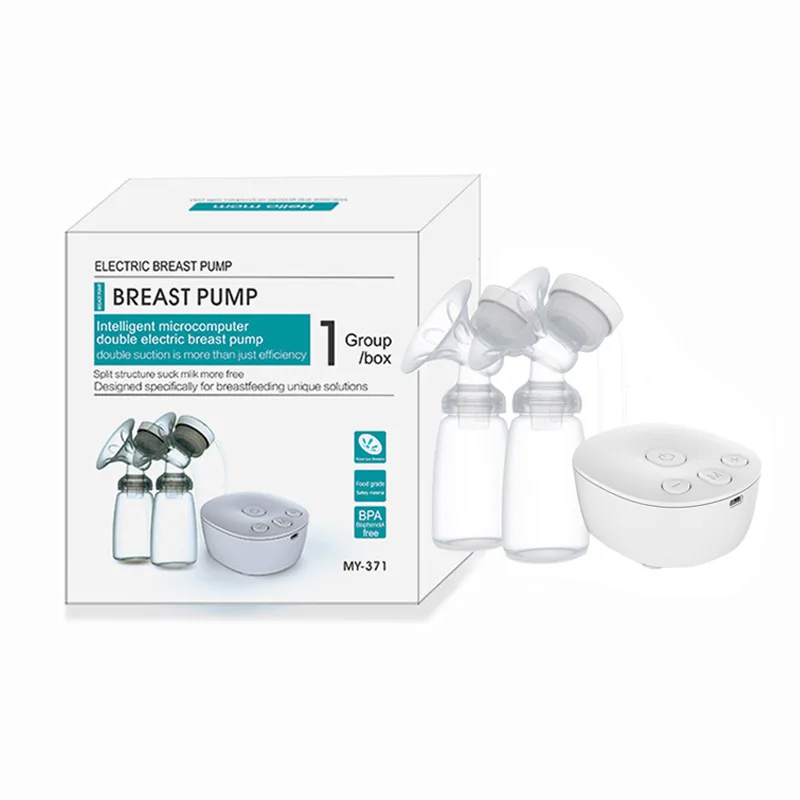 Bilateral breast pump Fully automatic integrated electric breast pump Suction large massage Postpartum bilateral milker