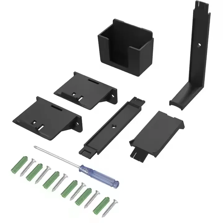 Soporte de pared de JYS-P5125 para controlador de PS5, soporte de montaje con Clip con soporte para auriculares, colgador para PS5, estante para auriculares