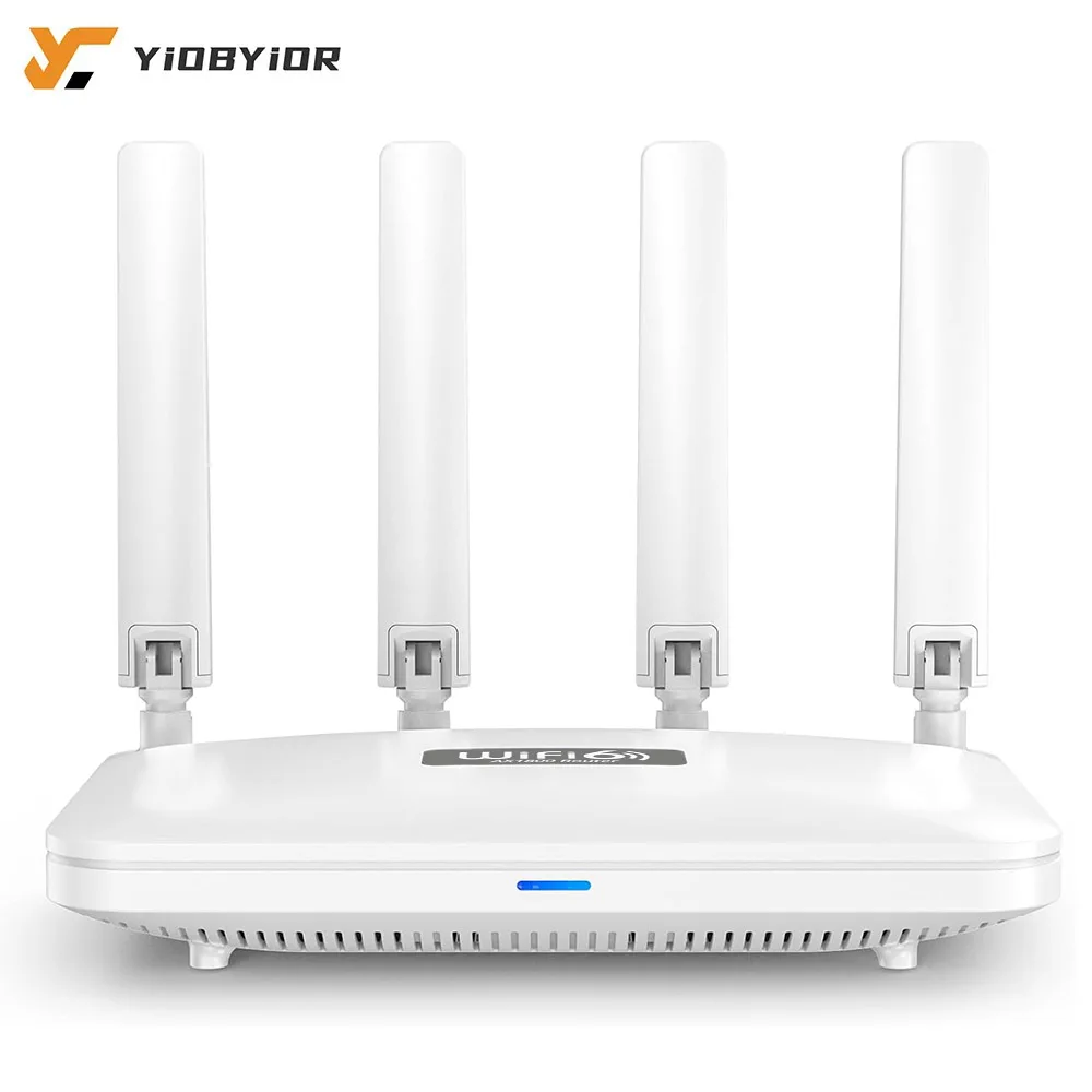 AX1800 WiFi 6 Router 802.11ax Dual Band Wireless Internet Gigabit Port Easy Mesh Gaming IPV6, WPA3, OFDMA Supports 30+ Devices