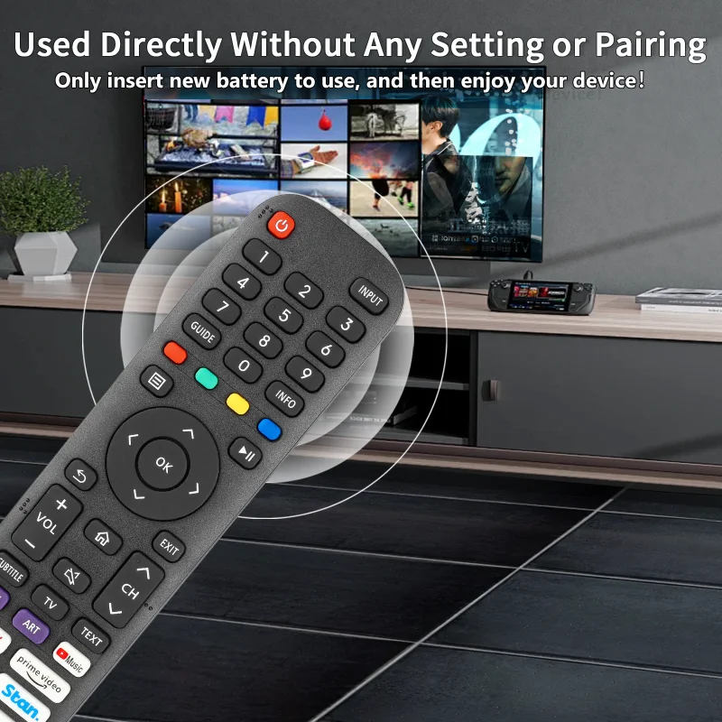 EN2AB30H For Hisense Remote Control Compatible With Hisense LCD TV 32A4G 40A4G 50A6G 58A6G 70A6G 32A4HAU 40A4HAU A4HAU Series
