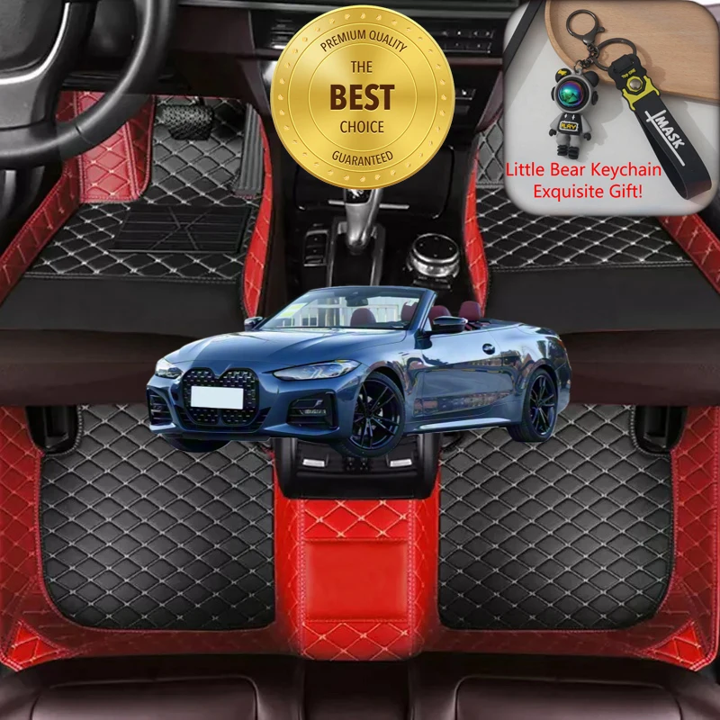 Custom Fit for BMW 4 Series Convertible 2013-2025 Car Floor Mats Luxury Car Accessories Auto Carpet Mats Left/Right-hand Drive