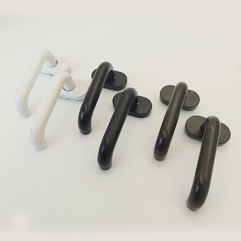 Fire door stainless steel lock, U-shaped high quality split lock R-SS-02-W/BR/BL/SN