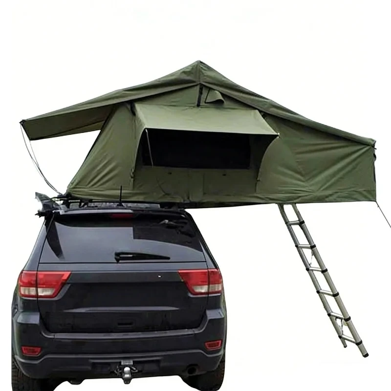 New Products Are Fast.Hot Selling Ized Soft Camping Car Roof Top With Travel Cover Folding Rooftop Tent High Quality