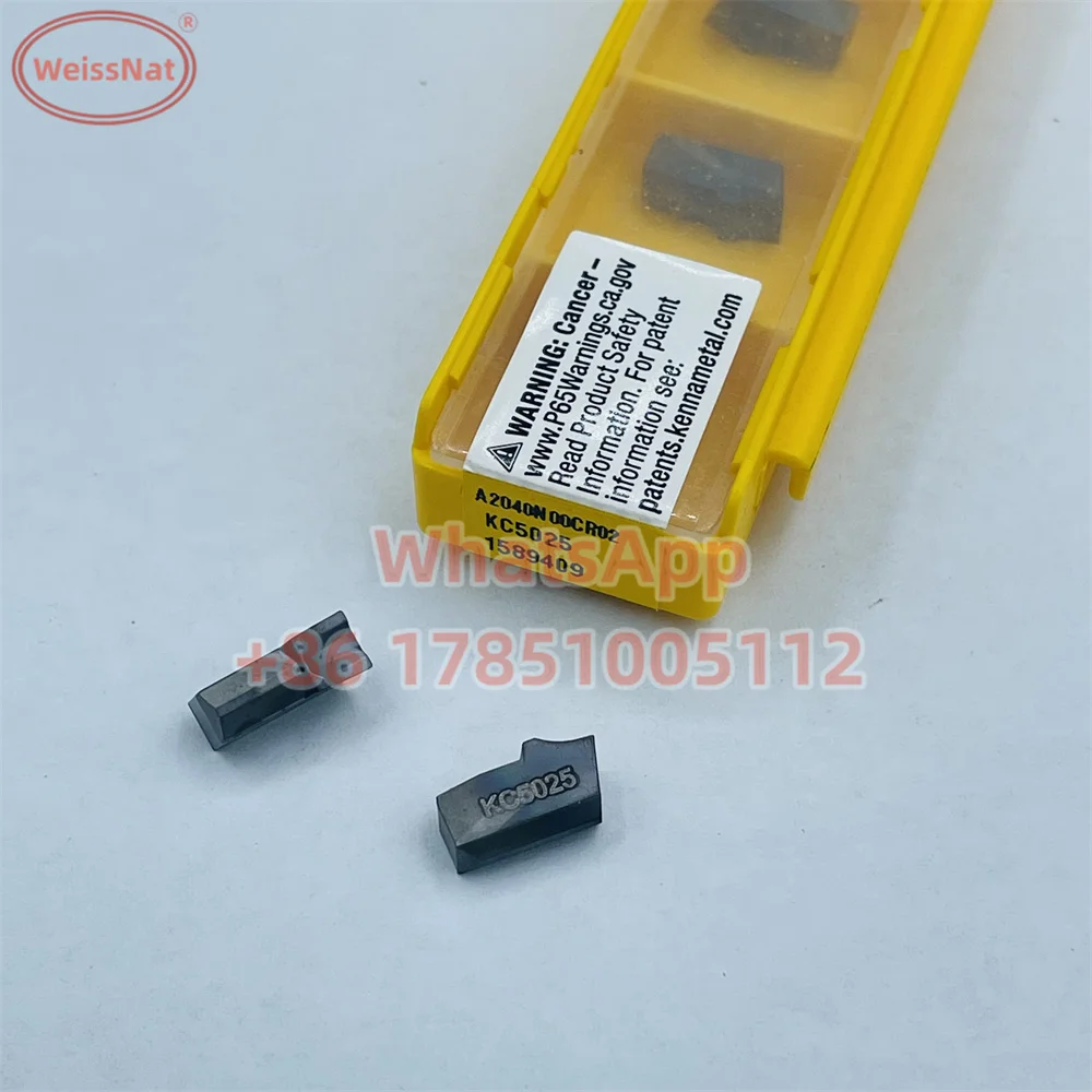 Kennametal A2030N00CF02 A2040N00CF02 A2050N00CR03 A2040N00CR02 KC5025 Carbide Insert  Inserts