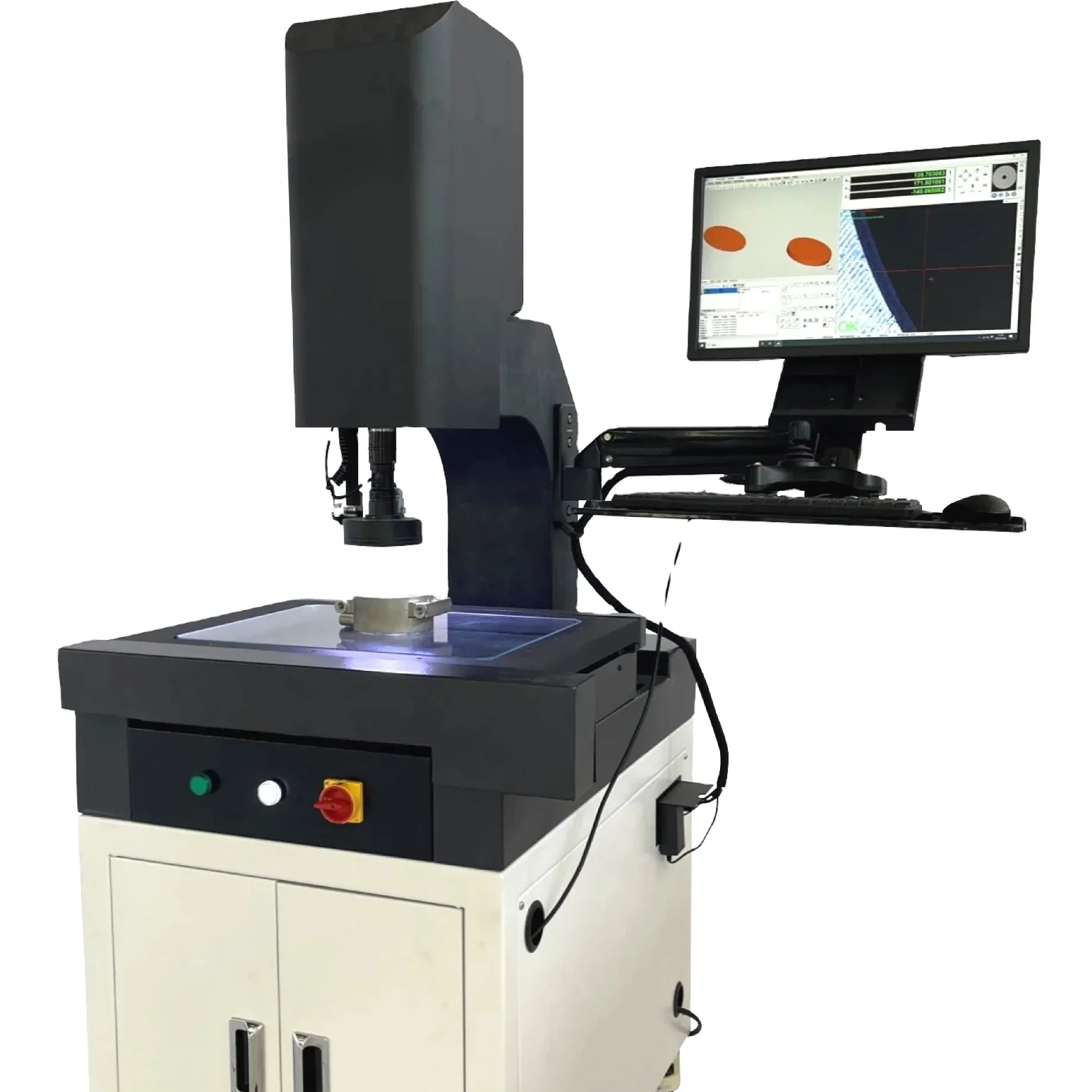 Manual Marble Base High-precision Size Measuring Instrument