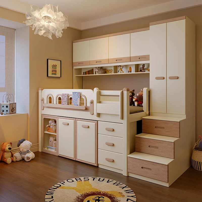 Luxuce Expandable Kids Beds Decoration Normal Custom Princess Kids Bed Modern Design Single Lettino Per Bambini Furniture Home