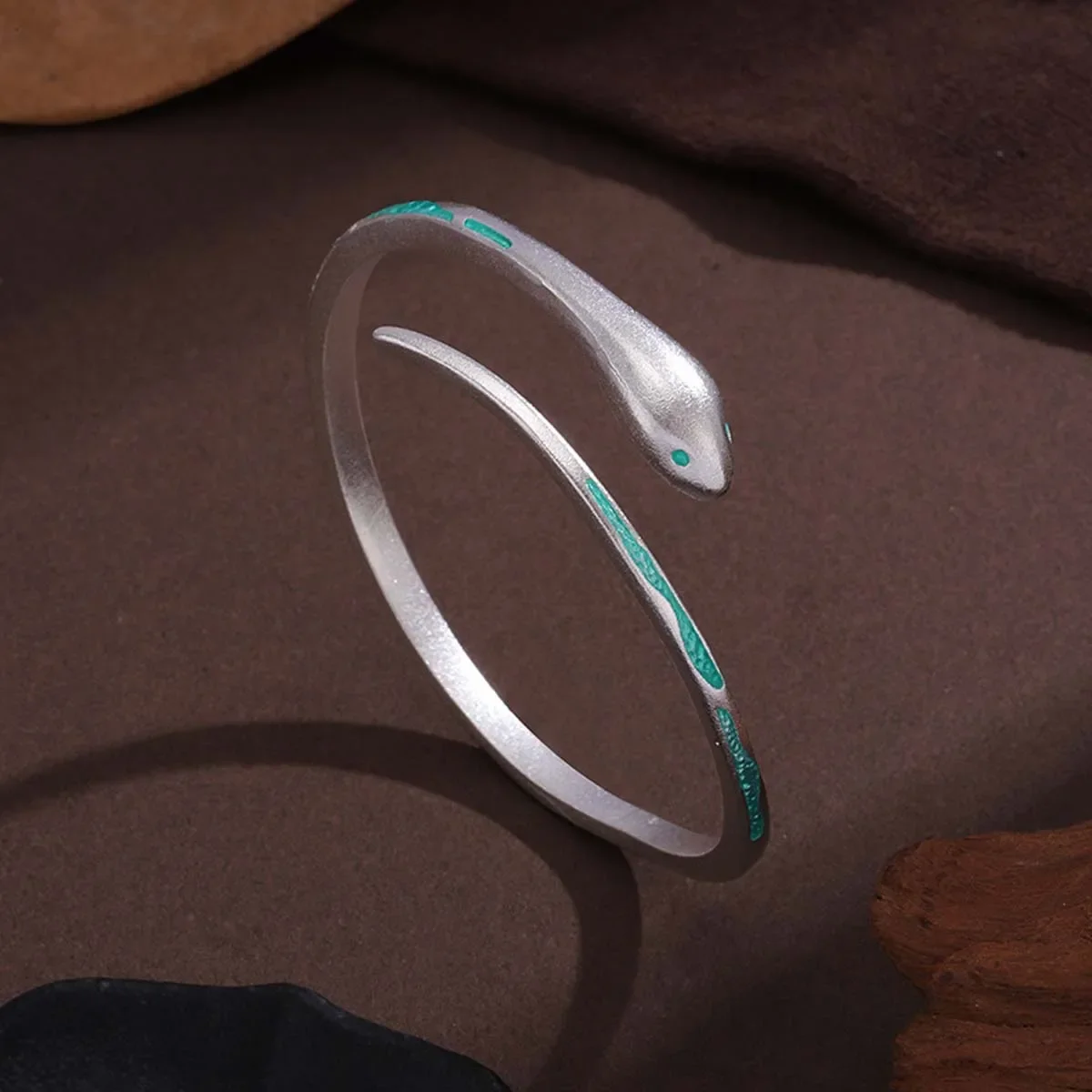 

2025 модный индивидуальный ретро изысканный браслет для пары животных в виде змеи, универсальный браслет для пары, добавляет темперамент