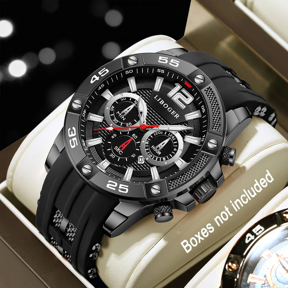 1pc fashionable new men's quartz watch, suitable for daily wear and holiday gifts