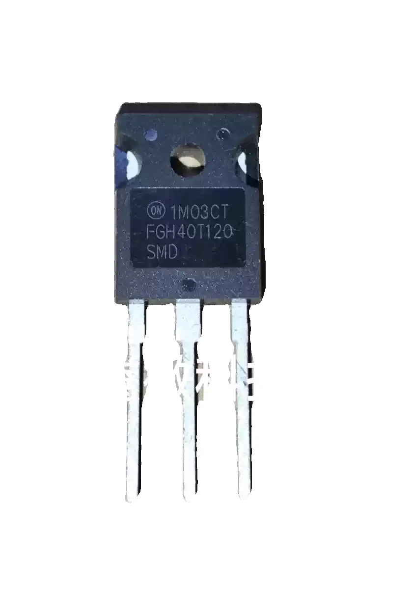 1 peça fgh40t120smd fgl40n120 k40t120 40a/1200v to-247 nova máquina de solda inversora original comumente usada igbt mosfet