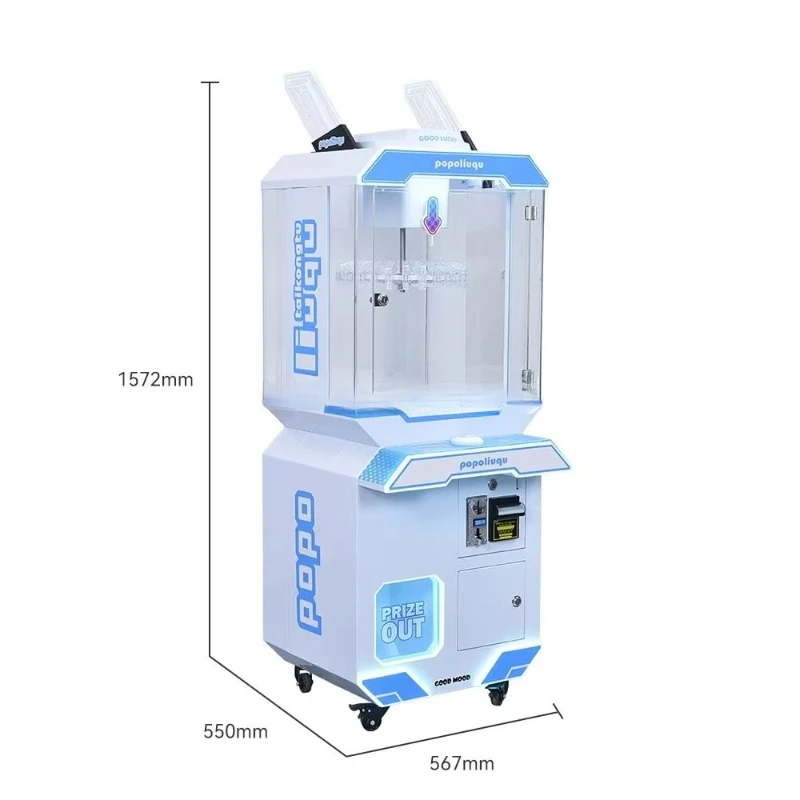 

Clip machine new design coin arcade children's doll reward control