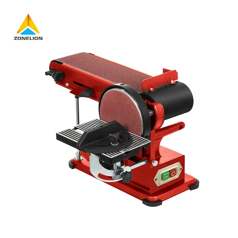 

Belt Disc Sander with Cast Iron Base for Stable Sanding