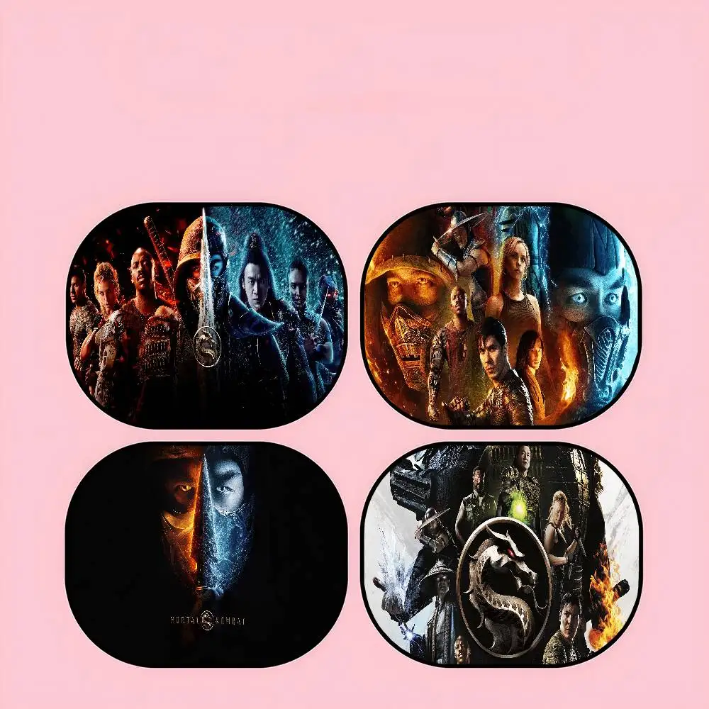 

M-Mortal K-Kombat универсальные автомобильные оконные шторы, солнцезащитные чехлы, защита от солнца сиденья, статические цепляющиеся автомобильные шторы, затемнение для транспортных средств