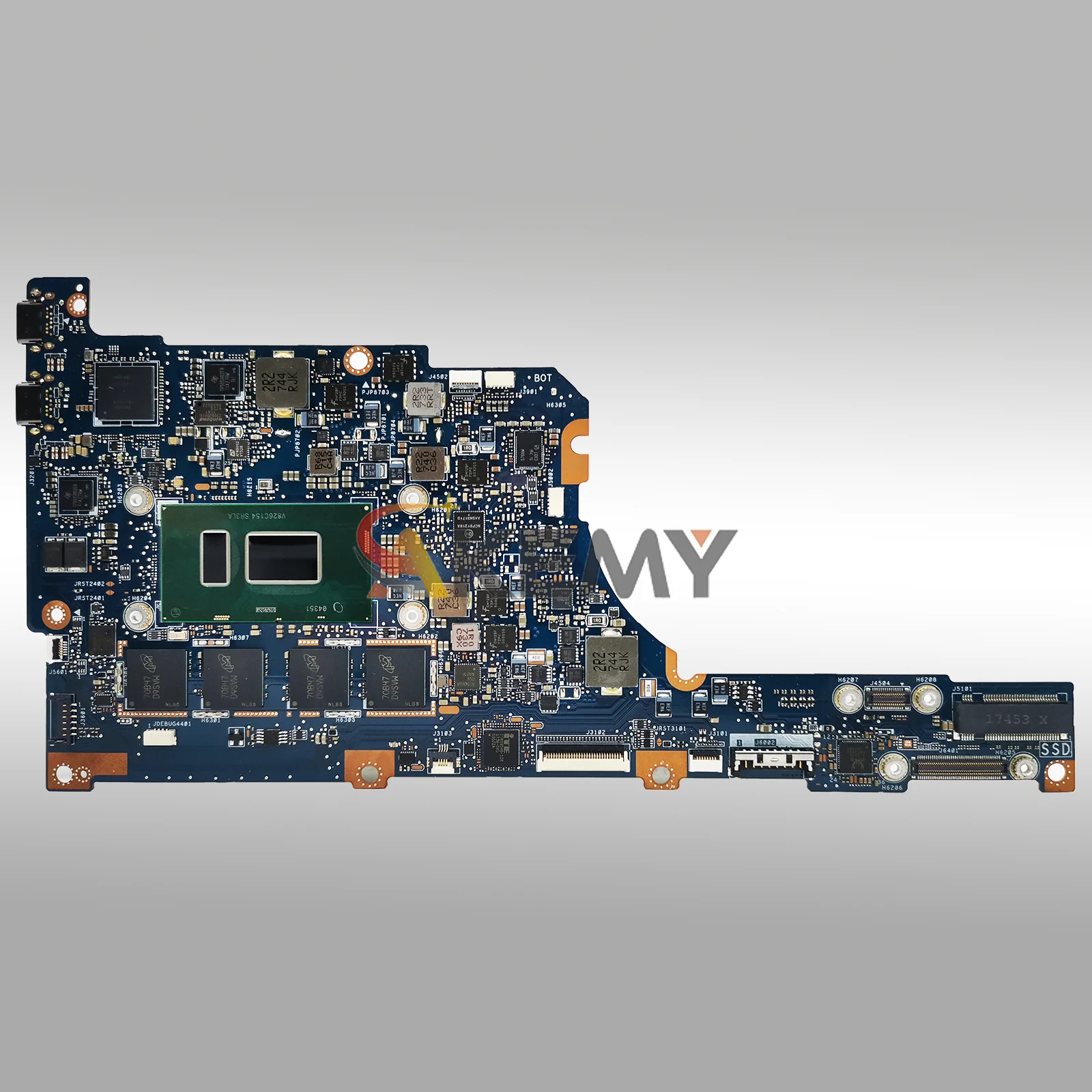 UX490UA เมนบอร์ดแล็ปท็อปสำหรับ ASUS ZenBook UX490U UX490UA UX490UAK UX490UAR โน้ตบุ๊คเมนบอร์ด i3 i5 i7 CPU 100% ทดสอบ OK