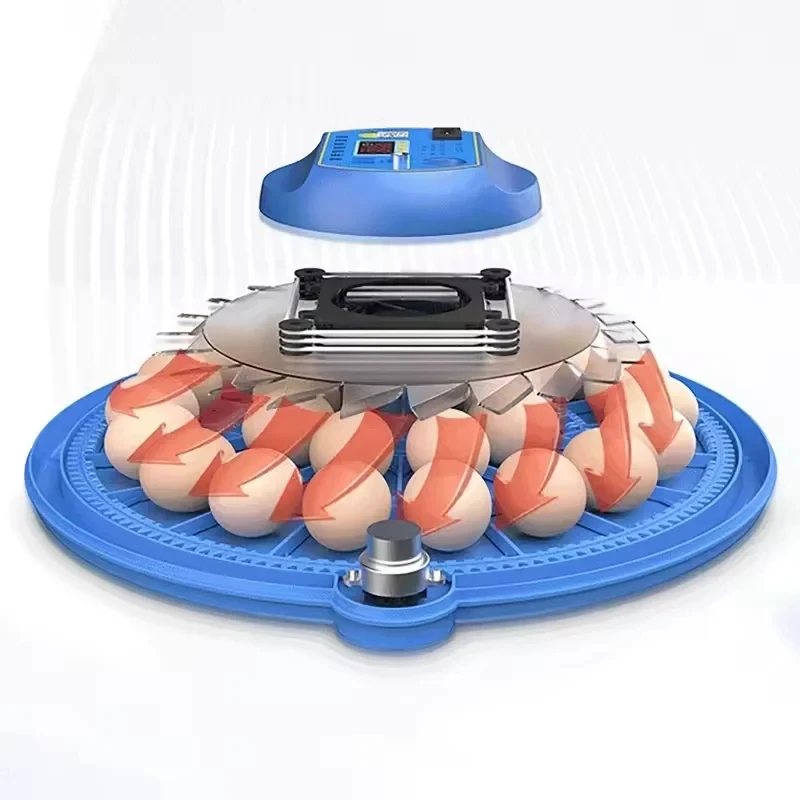 

Newest Mini Automatic Egg Incubator 33 Eggs Dual Power For Chicken Quail Ostrich Duck Goose Incubation