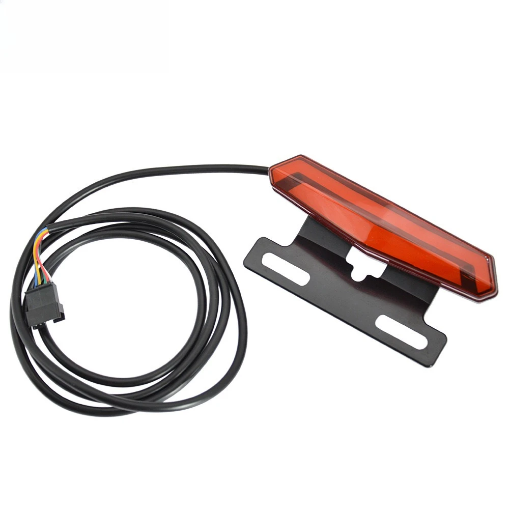 LED Brake Turn Signal Rear Warning Light For Bicycle E-Bike Night Riding