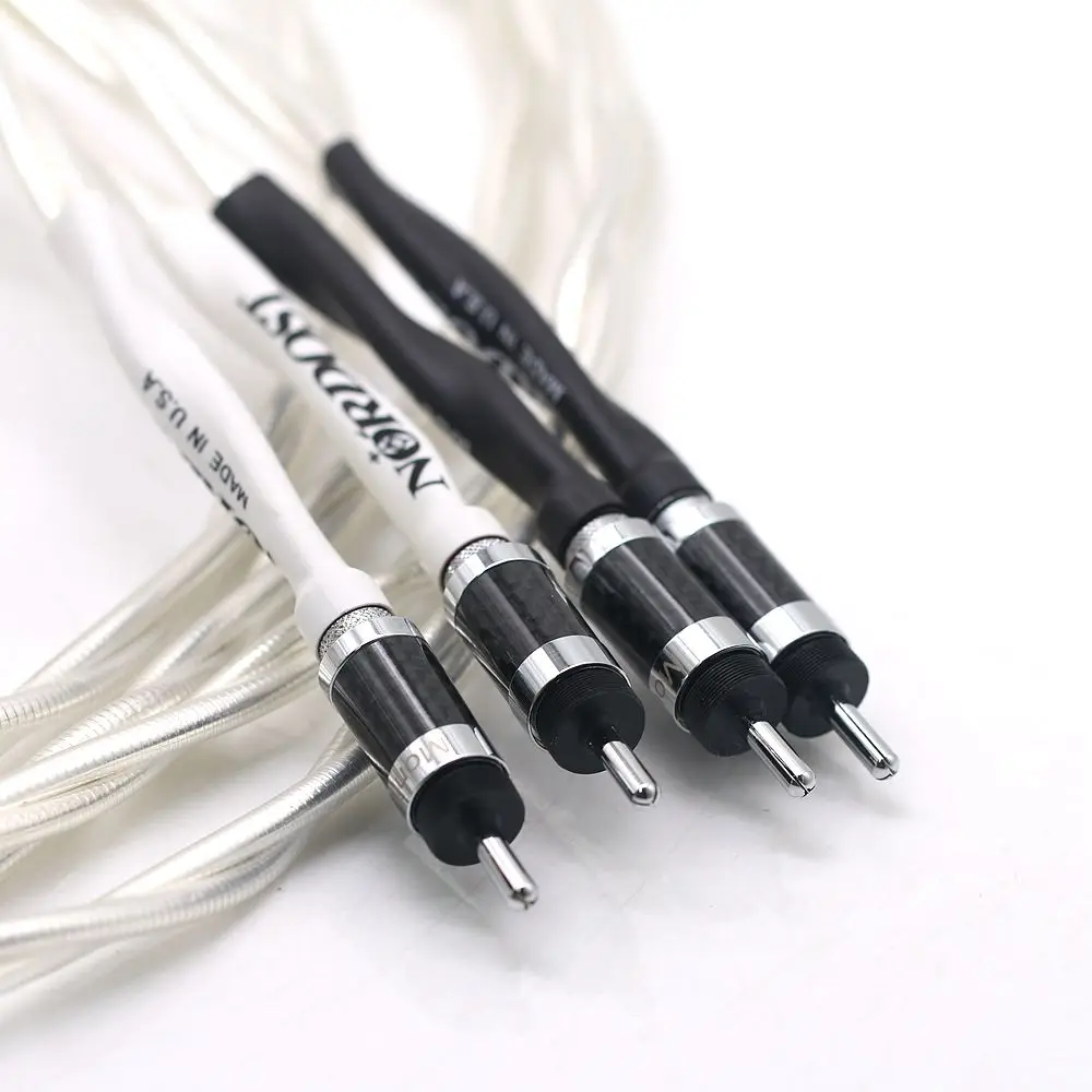 Nordost ODIN2 Flagship Speaker Cable 7N Sterling Silver Power Amplifier Speaker Interconnection Upgrade Cable Independent 4PCS