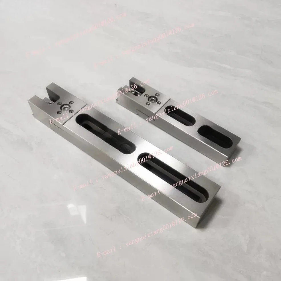

1pc EDM Jig L200/300mm High Precision Square Fixture SS Beam Cross Bridge WEDM Wire Cutting Slow Walking Silk Clamp Holder