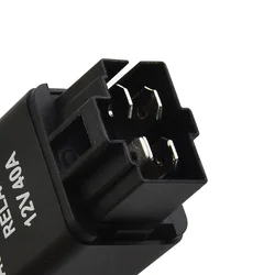 Replacement Car Relay For fog lights For stereo DC 12V Automotive 4-Pin SPST Alarm Accessory Tool High Quality