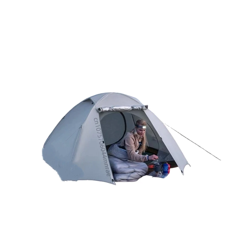 

Portable 2-3 Person Ultra Light Hiking Tent for Outdoor Summer Lightweight Camping, Windproof and Rainproof, Easy to Store Tent