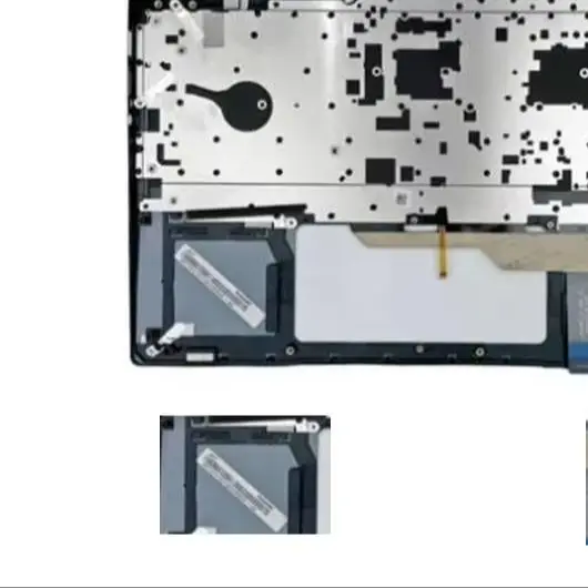 Laptop PalmRest&SP Backlit Keyboard For MSI Prestige 14 / Prestige 14 Evo 957-14C412E-C16 Spanish SP No Touchpad Gray New