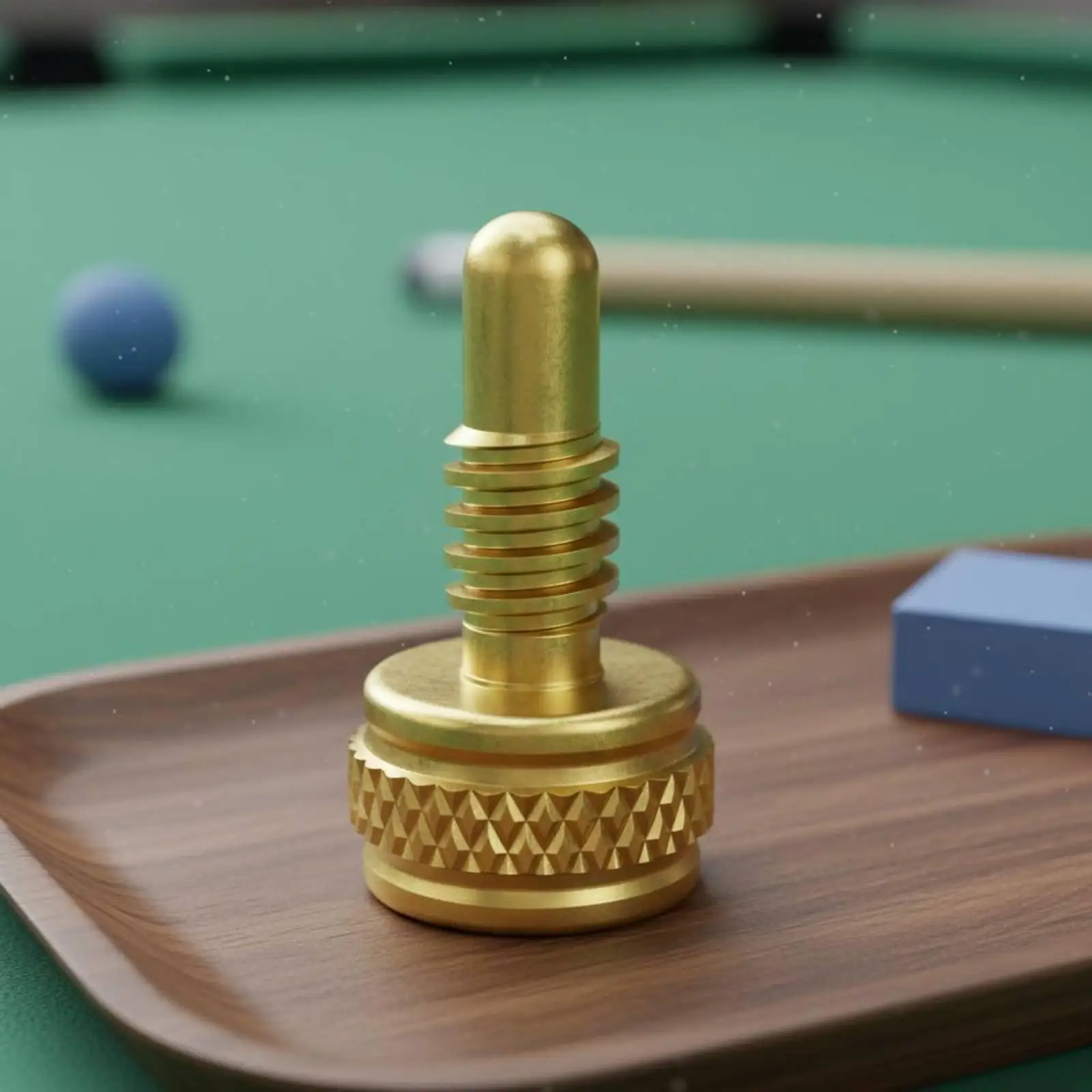 Billiard Cue Extension Brass Screw Cylinder Part for Pool Stick Fine-tuning Billiards Accessories