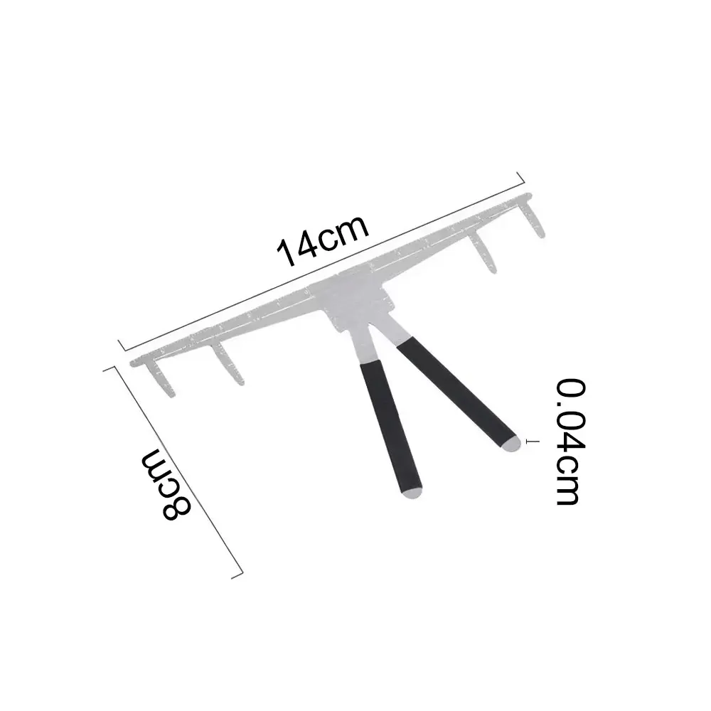 1 Piece 2021 New Microblading Eyebrow Tattoo Stencil Ruler Balance Shaper Template Definition Permanent Makeup 3D Kit