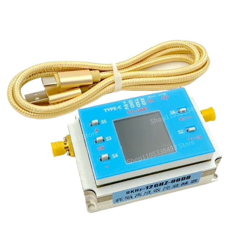 For 3G 6G 8G 12G Digital Programmable Attenuator 90DB Step 0.25DB High Isolation, Sensitivity