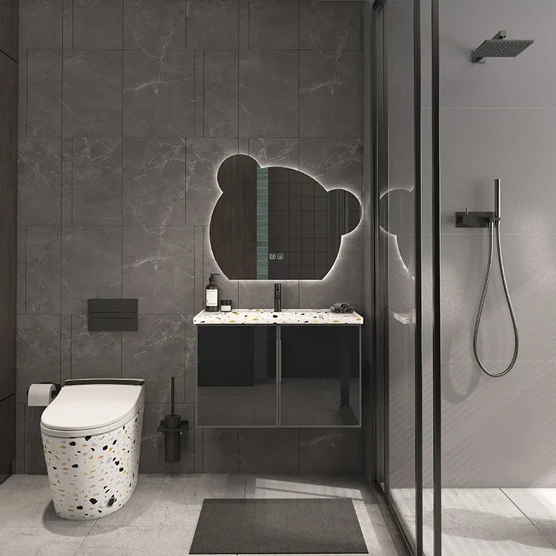 S ~ HOCabinet-Lavabo HOSmart, Meubles de bain modernes et minimalistes