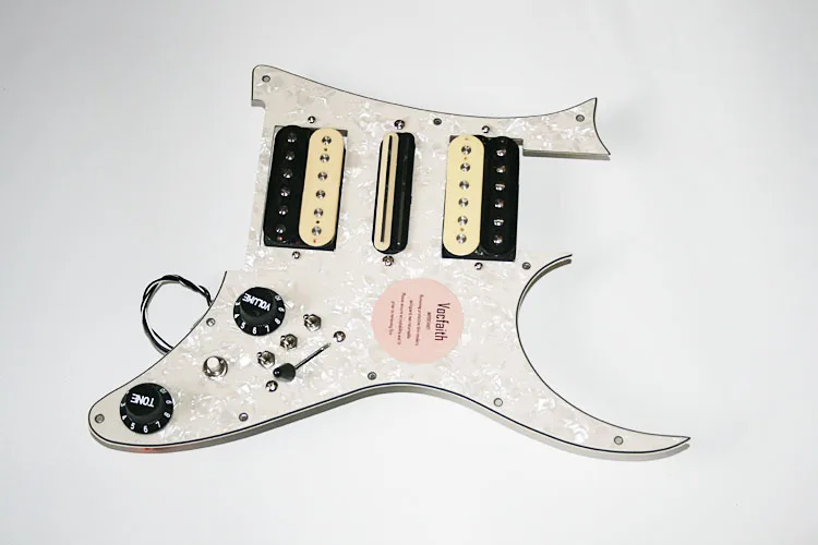 Electric Guitar Guard, Double Single and Double Pickup, Complete Circuit Assembly for I-BAN-EZ J-EM RG